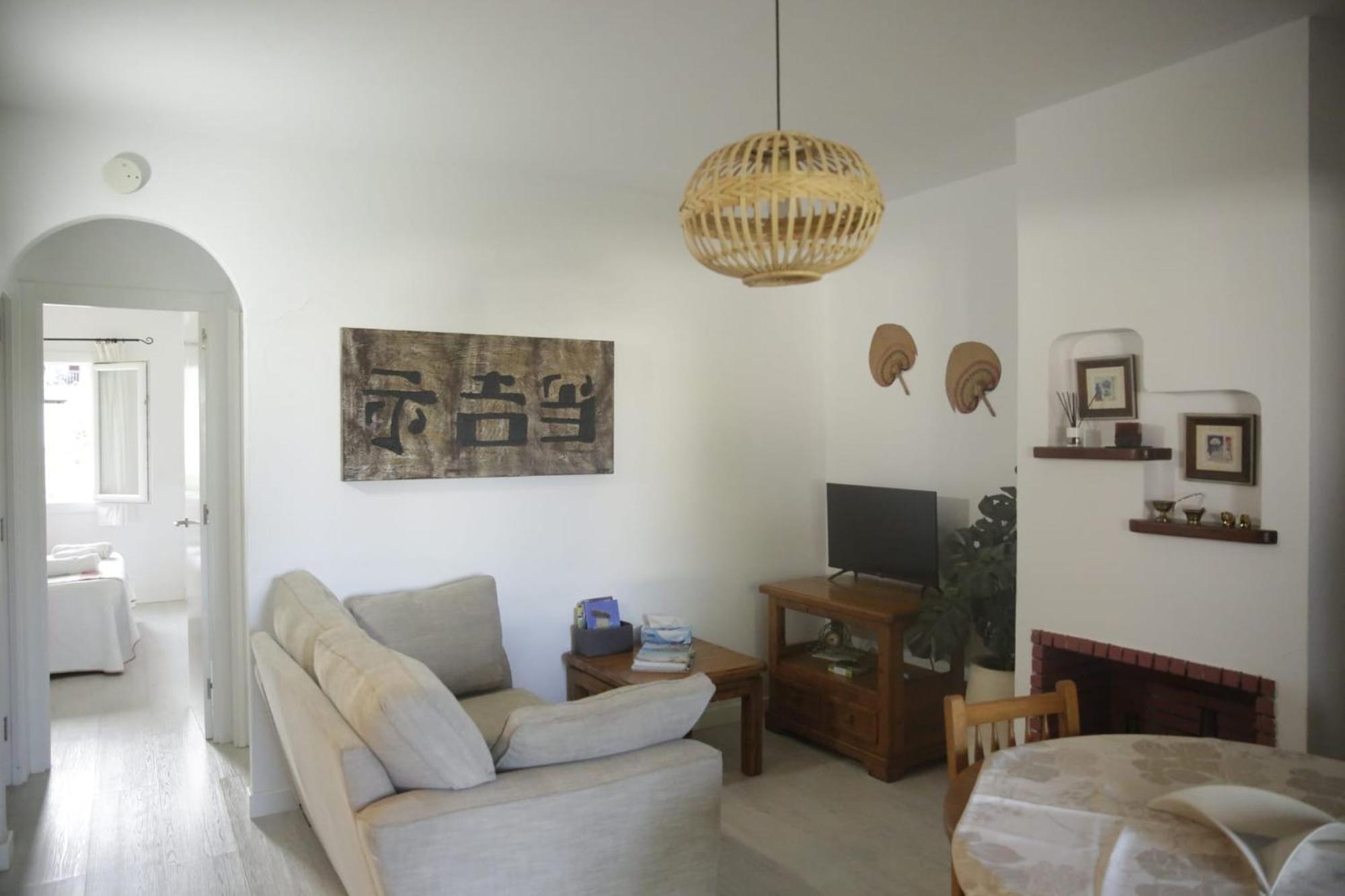 Apartamento Con Encanto En Residencial Con Piscina Cala En Porter  Bagian luar foto